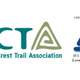 At left, the new logo for the Pacific Crest Trail Association, which has already been canceled. At right, an image from a purported 2007 FBI document.